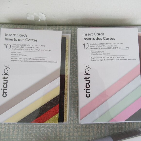 New Lot of 4 Cricut Joy Insert Cards Bundle of 4 Assorted, New in Package - Picture 2 of 7